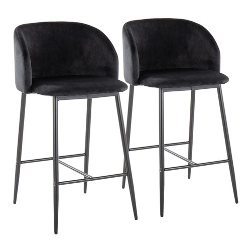 Fran 26" Fixed-height Counter Stool - Set Of 2